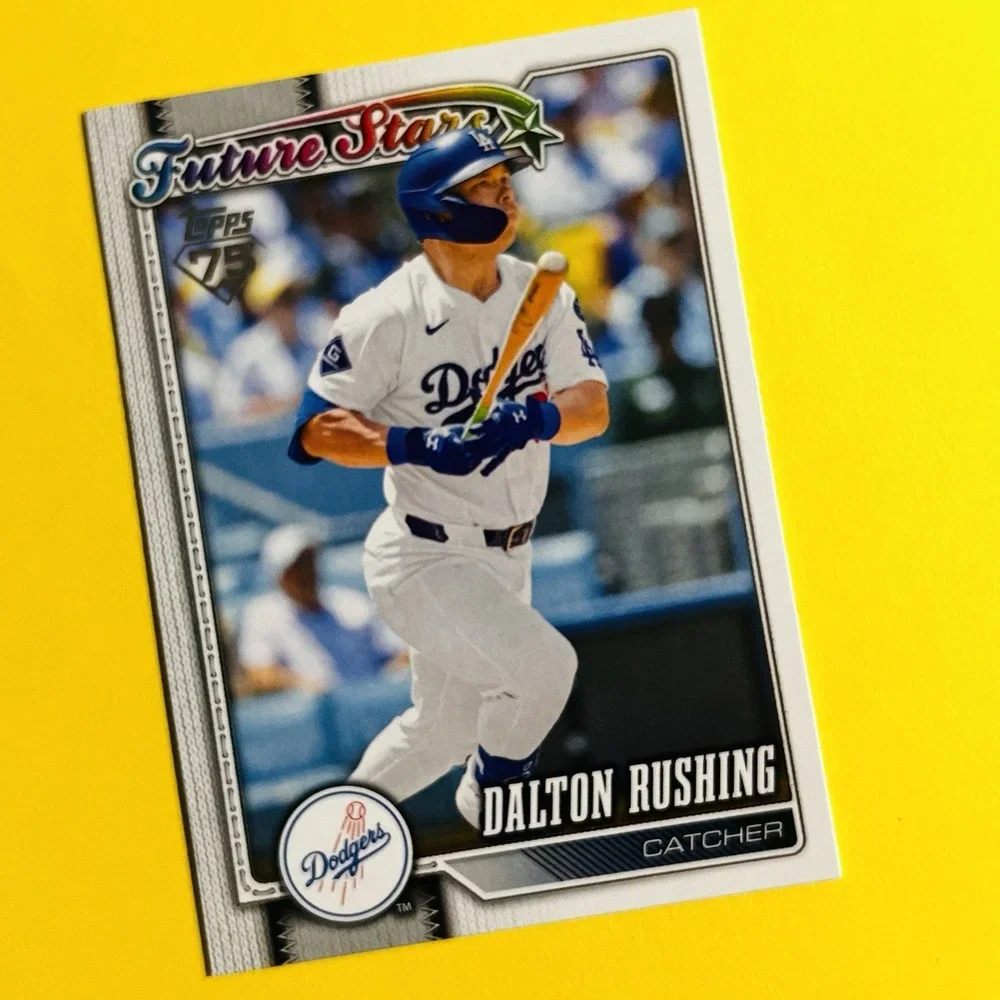2026 Topps Series 1 Dalton Rushing‎ Future Stars Insert Los Angeles Dodgers #103
